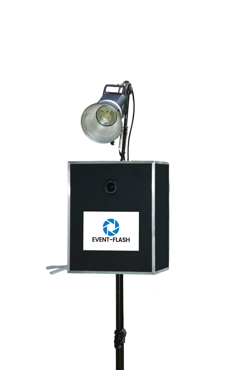 Fotobox von Event Flash zum Mieten für Hochzeiten und Feiern