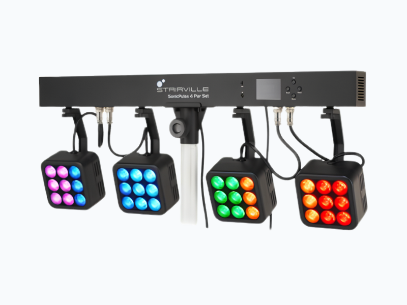 Stairville SonicPulse 4 Par Set